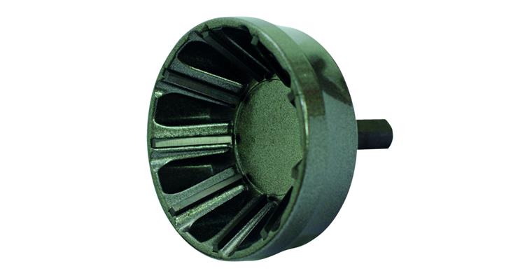 Uni reamer Plus drive 9 mm hex. for threaded rods, bolts dia. 34-54 mm