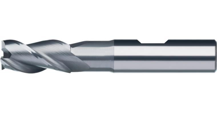 ATORN SC end mill D 20.0 x 38 x 58 x 100mm, HB shaft 3 cutting edges, ULTRA MS