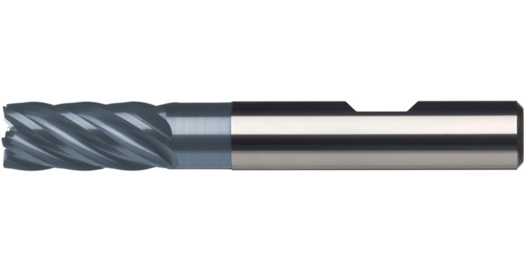 ATORN VHM Schaftfräser D 6,0 x 13 x 20 x 57 mm, HB-Schaft 5 Schneiden, ULTRA MS