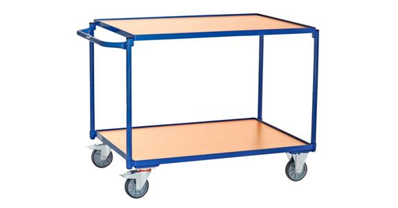 Tischwagen Ladeflächengröße 1000 x 700 mm Tragfähigkeit 300 kg 2 Böden