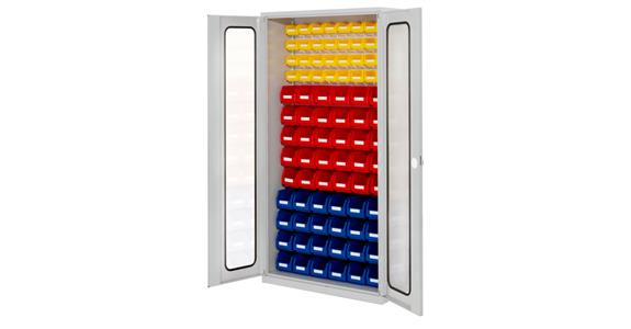 Slotted panel cabinet w/ doors w/ viewing window, boxes: 24xsz5 30xsz6 32xsz7