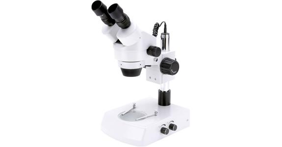 Stereo-Zoom-Mikroskop SZM1 Auflicht/Durchlicht Binokulartubus Vergrößer. 7-45x