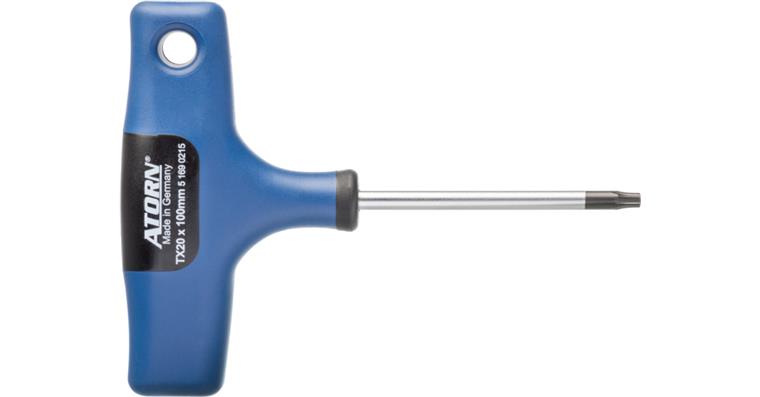 ATORN TX screwdriver, 8x100, T-handle