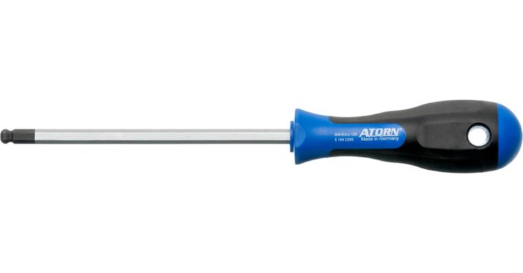 ATORN hexagon screwdriver 2.5 mm, ball end