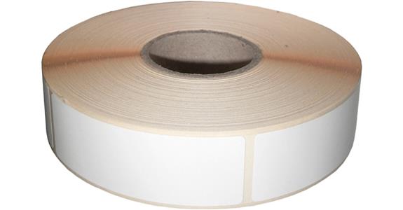 Thermal labels 25 x 75 mm, 950 labels per roll.