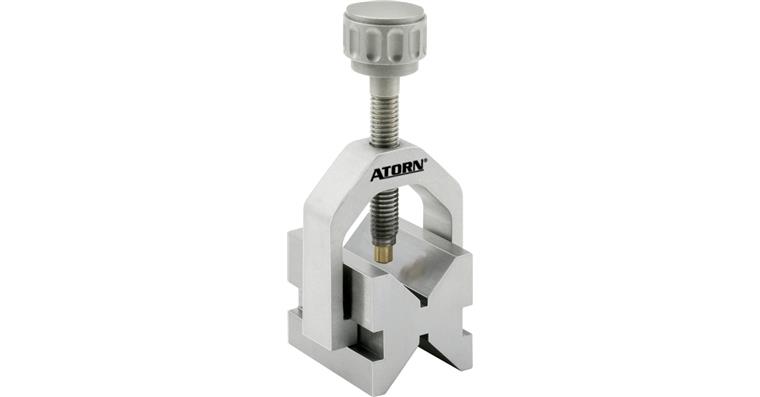 1036345101 ATORN prism 25x20x20 mm with stainless steel clamping bracket