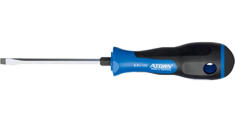 ATORN slotted screwdriver 5.5 x 1.0 x 95 mm, striking cap
