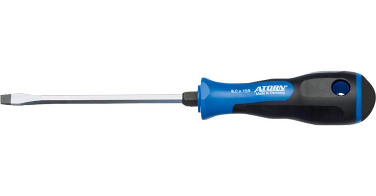 1052155103 ATORN Schlitzschraubendreher 7,0 x 1,2 x 130 mm, Schlagkappe