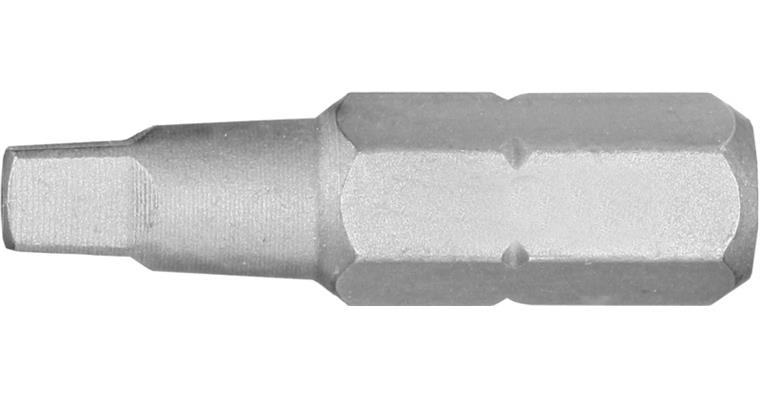 ATORN Bit C6,3 Vierkant Gr. 4, 25mm lang