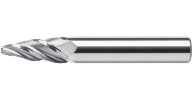 ATORN barrel cutter, length 70 mm, shaft diameter 8 mm, diameter 2–6 mm