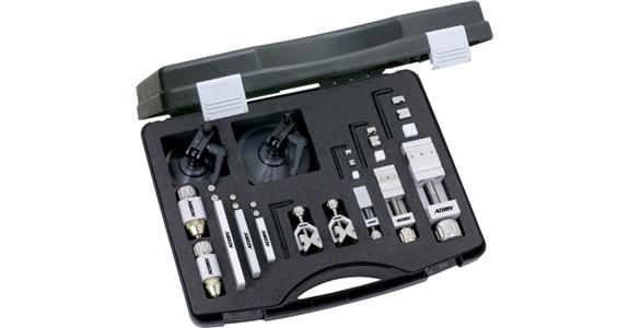 ATORN Mini-Schraubstock-Set groß + Zubehör 340 x 275 x 83 mm