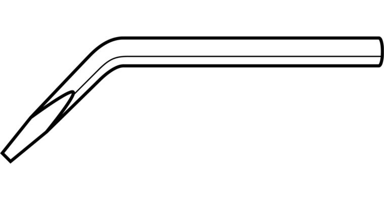 Ersatzlötspitze für Elektro-Lötkolben 70058 101 Form JD