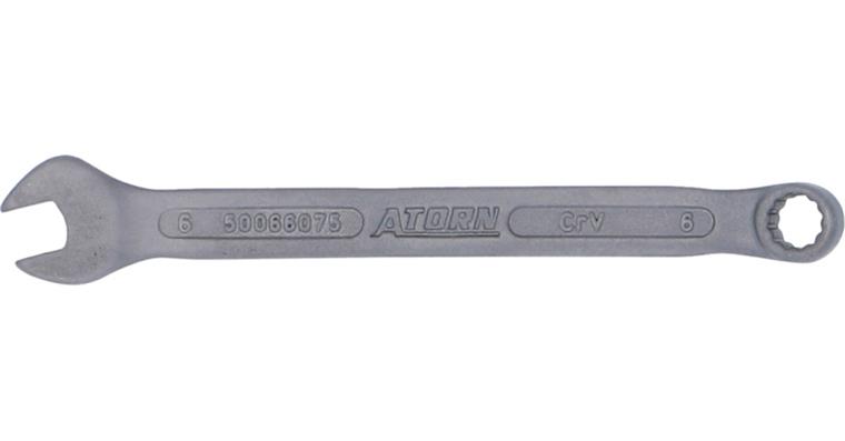 ATORN combination wrench 6 mm DIN 3113 A