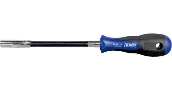ATORN Sechskant-Steckschüssel 8 mm flexible Klinge