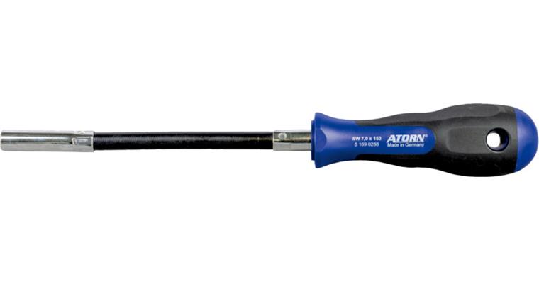ATORN hexagon socket wrench 7 mm, flexible blade