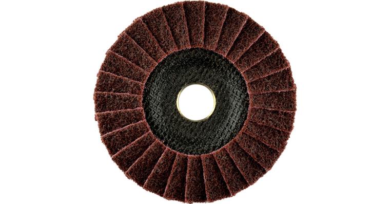 ATORN polishing flap disc non-woven 125x22.23 mm medium, coarse, brown