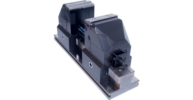 ATORN 5-axis centring vice AZS-100 clamping width 12–256 mm clamping force 40 kN