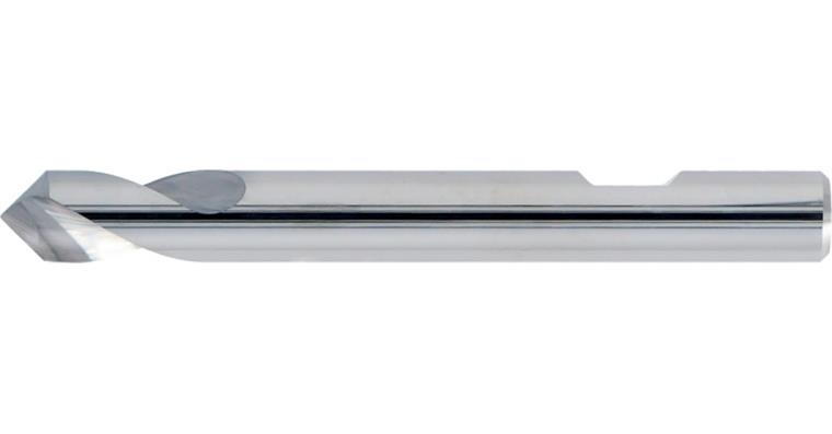 NC spotting drill, solid carbide, 90° diameter 20 mm x 131 mm HB shaft