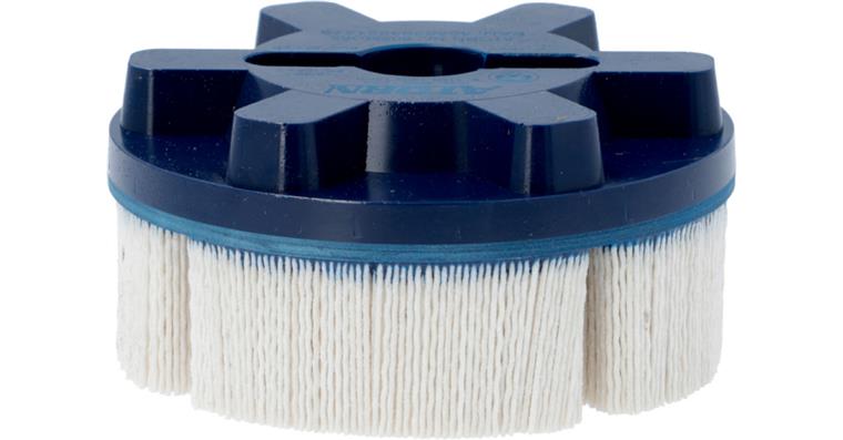 ATORN disc brushes, grit 80, brush diameter 125 mm, ceramic grain