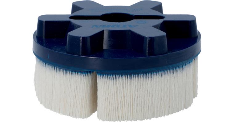 ATORN disc brushes, grit 120, brush diameter 125 mm, ceramic grain