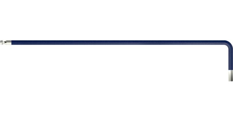 ATORN hexagon Allen key long ball head RAL 5013 painted AF 2.0 mm