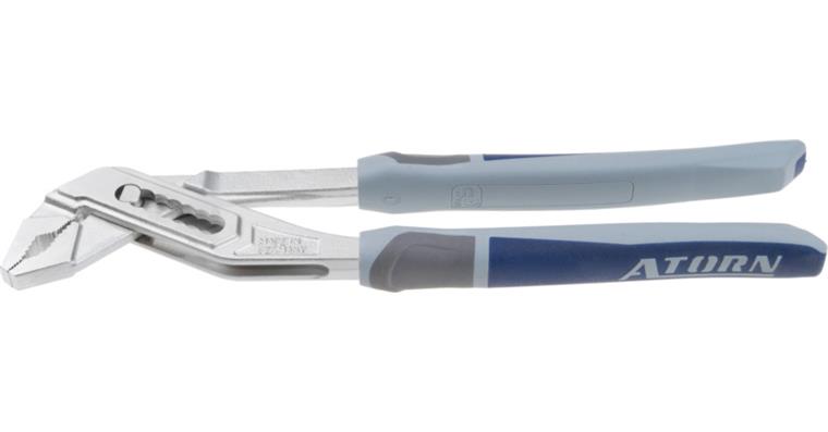 ATORN water pump pliers 250 mm, 3C grip covers