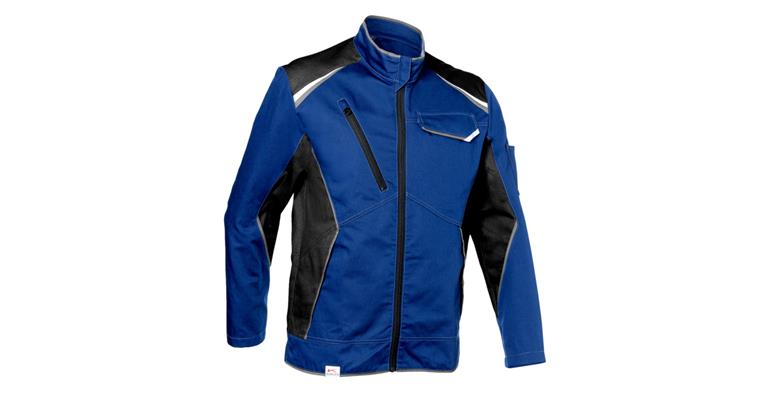 Jacke IconiQ kornblau/schwarz Gr. XXL