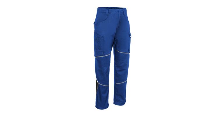 Damenhose IconiQ kornblau/schwarz Gr. 38