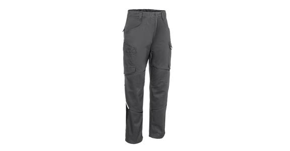 Women's trousers IconiQ anthracite/black sz. 34