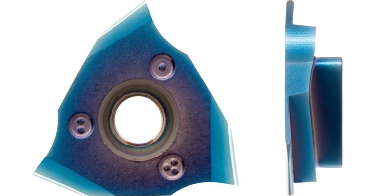 ATORN Schneideinsatz Z3 Einstechen mit Radius Links 3,5 mm 0,80 mm 19 mm