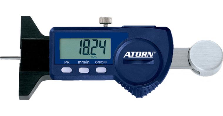 1031353101 ATORN small depth callipers 25 mm, 0.01 mm, electronic