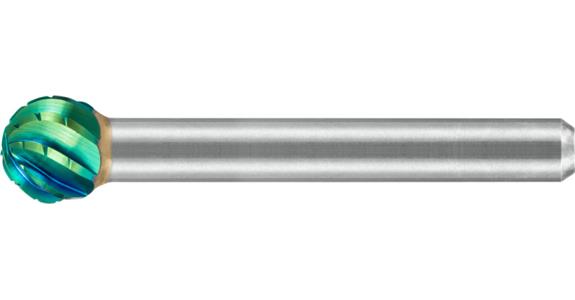 ATORN Hartmetall-Frässtift 6 mm KUD 1008.06 NG6 HM Zahnung NG6