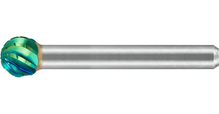 ATORN Hartmetall-Frässtift 6 mm KUD 1008.06 NG6 HM Zahnung NG6