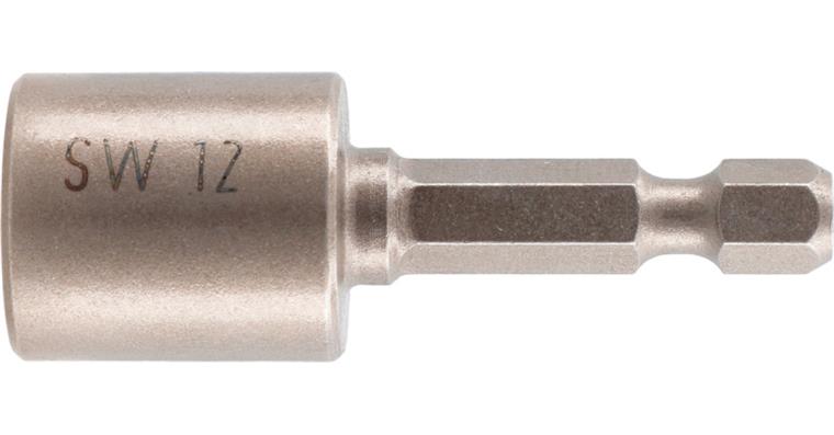 ATORN 1/4 inch hexagonal bit, AF 12 mm