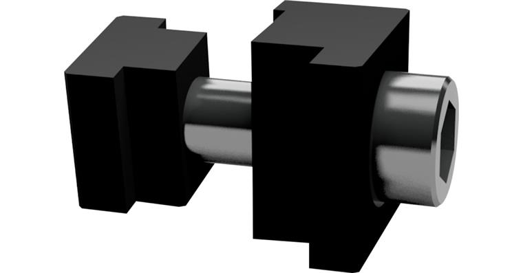 ATORN MH-S adjustable clamp set table groove 20 mm
