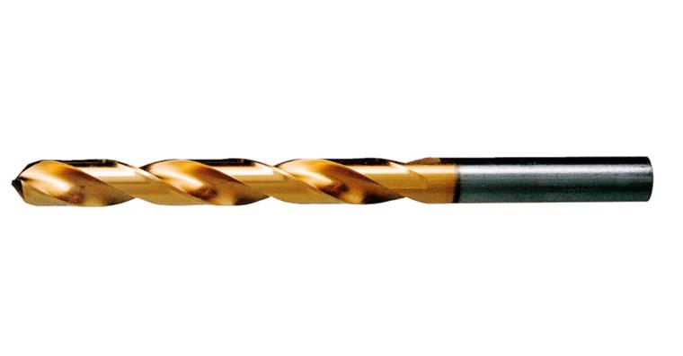 LIZZARD Kurzer Spiralbohrer DIN 338 Typ N HSS/TiN geschliffen 3,3 mm