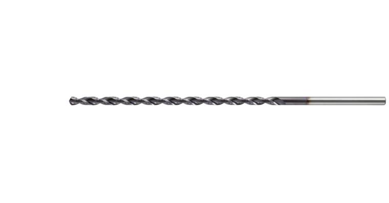 Tieflochbohrer HSS-E-Co8 AG-Beschichtung DIN1869-2 SpW 118° 20xD Ø4,5x160x235mm