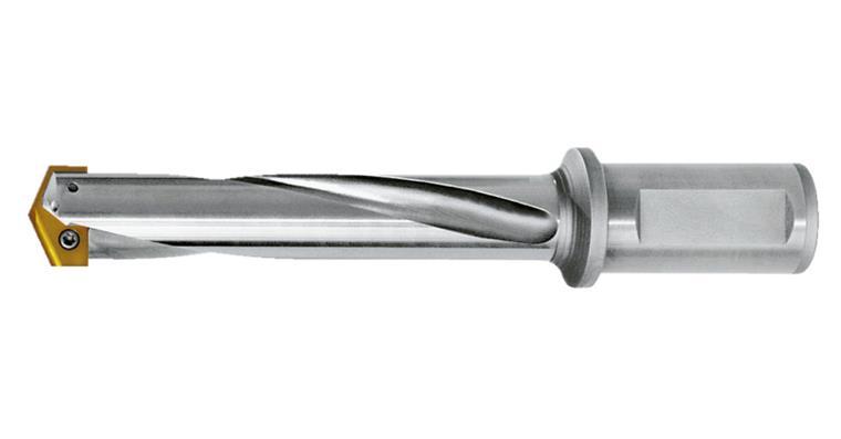 Twist drill bit w/ straight shank, drill. depth 3xdia. drill. range 45.0–55.0mm