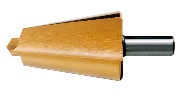 Slabbing cut drill reamer HSS-E+TiN size 4 for bore dia. 26–40 mm