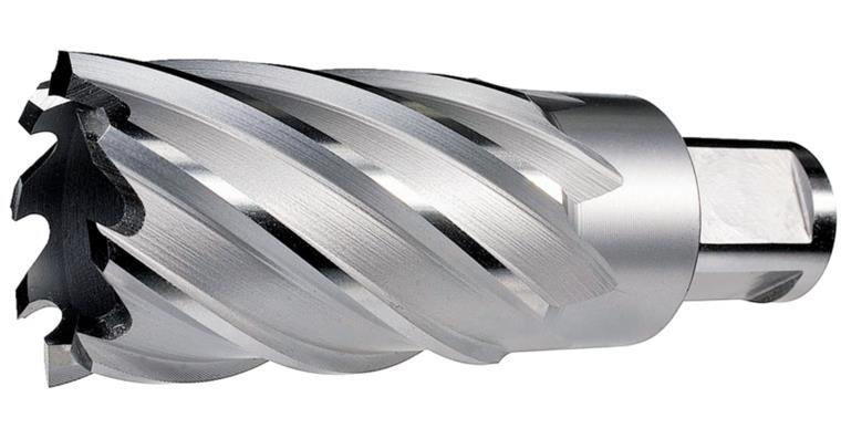 Kernbohrer Schnitttiefe 50 mm Weldonschaft 19 mm HSS BX Ø 19 mm