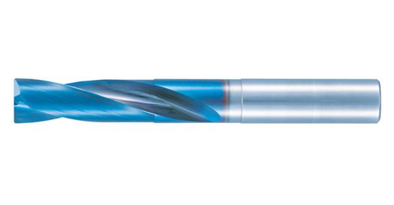 VHM-Flachbohrer 180° AQUA Drill EX Flat 2xD Eckenradius 0,3 mm Ø 5,5 mm