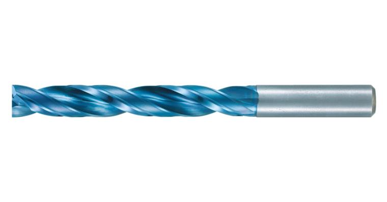 VHM-Flachbohrer 180° AQUA Drill EX Flat 5xD mit Kühlkanal Ø 9,3 mm