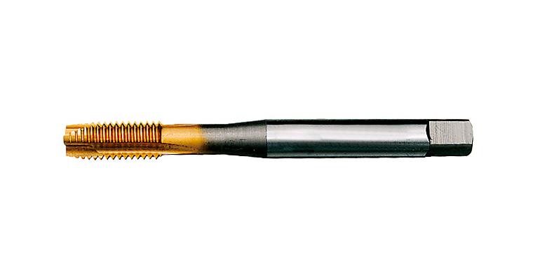 Through hole screw tap M DIN 371 shape B 1.5xD HSS-E-TiN for VA steels M8