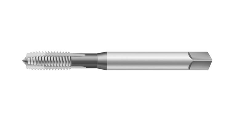 Through hole screw tap M Rekord-1B-VA DIN 371 shape B 3xD HSS-E VA steels M3