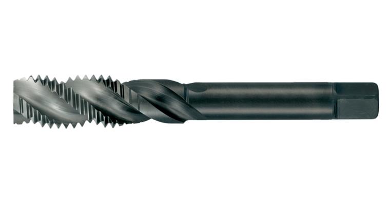 Blind hole screw tap Hyper Z spiral-fluted 43° HSS-E 3xD DIN 371 shape C 6H M 4