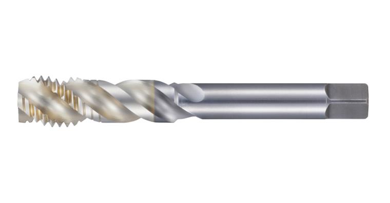 Blind hole screw tap SGSP 45° HSS-PM-SG 3xD DIN 374 shape C 6H MF 8x1.00