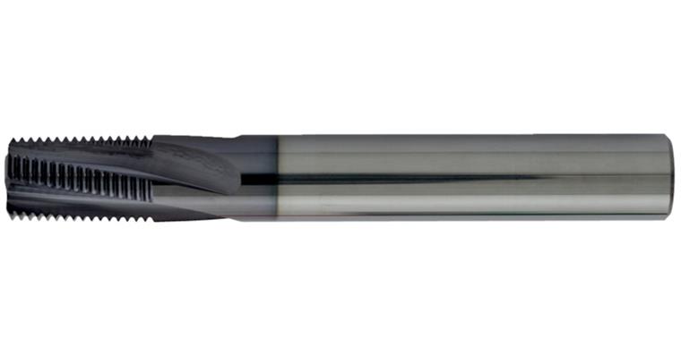 Solid carbide thread cutter pitch 1.00 mm M 12 l=16.0 mm with IC