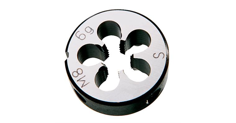 Die, right-cutting DIN EN 22568 with spiral point HSS M 6
