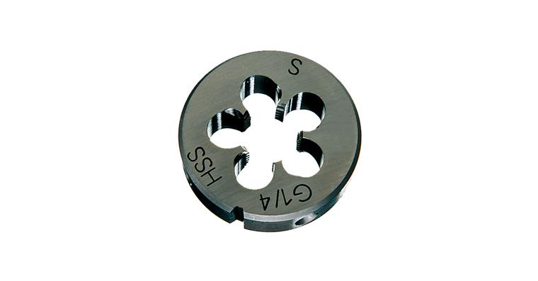 Die, right-cutting DIN EN 24231 with spiral point HSS G 1.