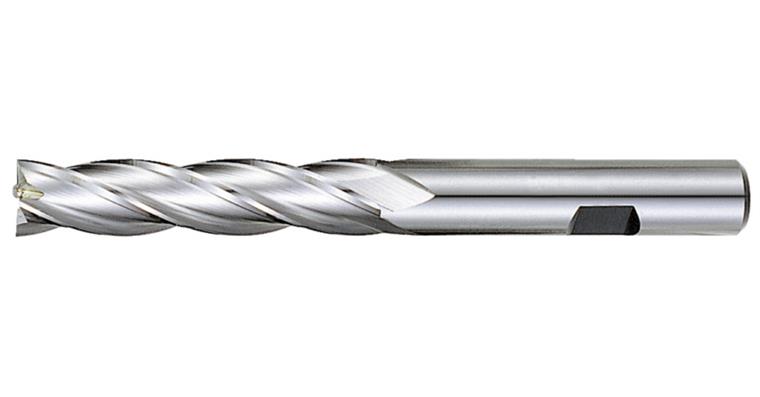 Schaftfräser zyl./1835 B DIN 844 B Typ N lang 4 Schn. Z-Schnitt HSS-E 4,0 mm